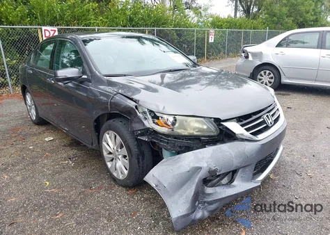 2014 Honda Accord Ex-L V-6 from USA, damaged, VIN 1HGCR3F83EA034762